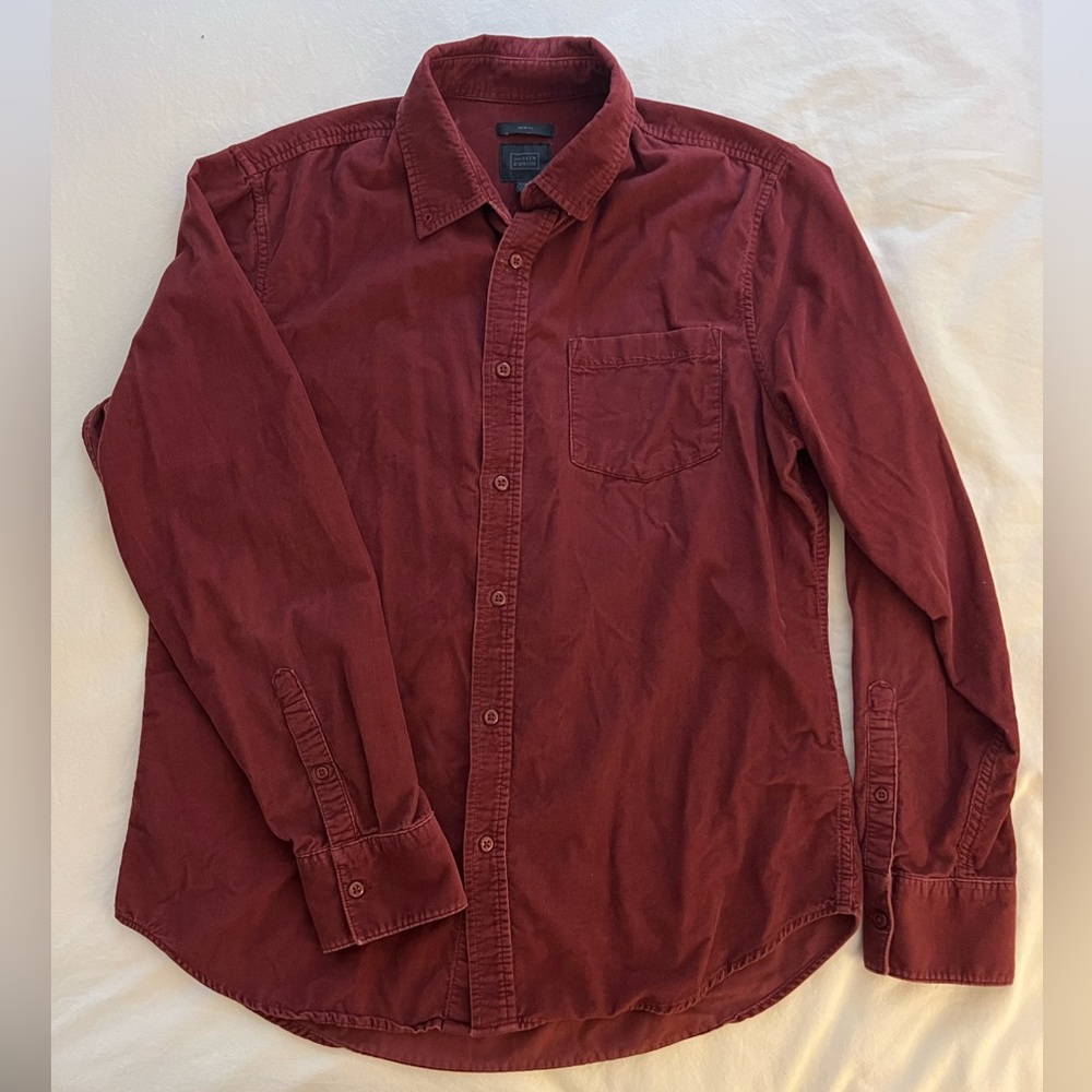 Corduroy button down